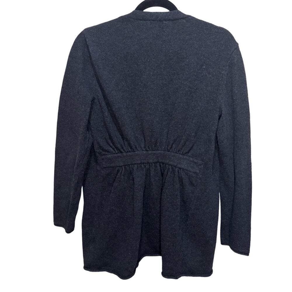 Patagonia Loislee Wrap Open Cardigan Sweater - Charcoal M - Picture 4 of 5